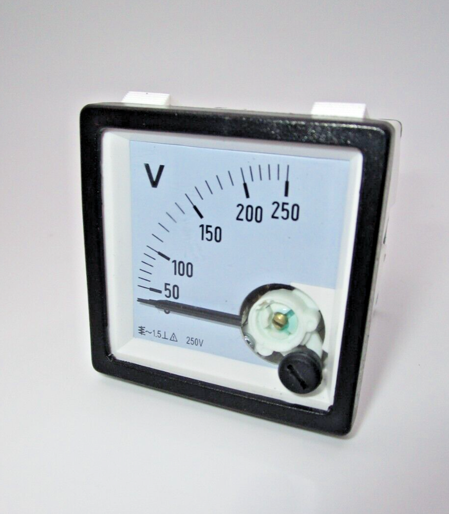 Voltage panel meter gauge AC-250V voltmeter ANDELI Size 48x48 FAST SHIPPING