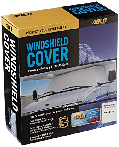 2423 Polar White Windshield Cover Sprinter