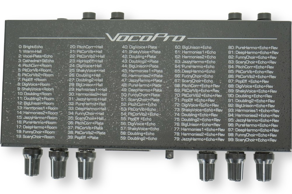 VocoPro SingTools Vocal Effects Mixer - NO OUTPUT