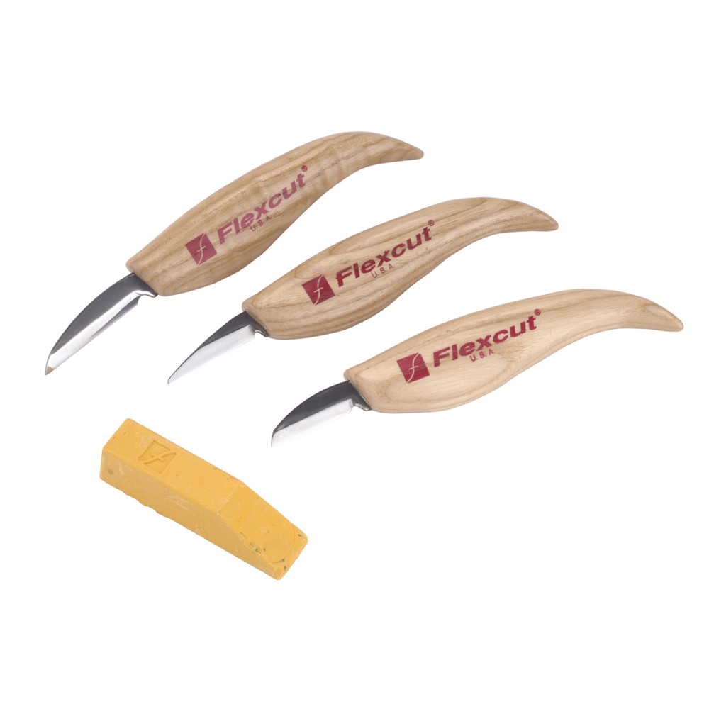 Flexcut 3 Knife Starter Set