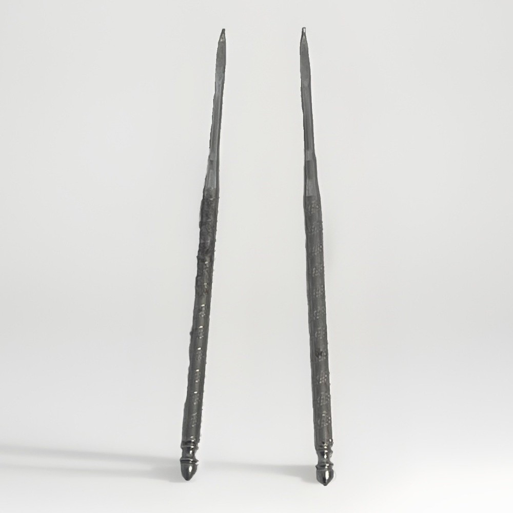 2 Vintage Metal Nutcracker Replacement Picks