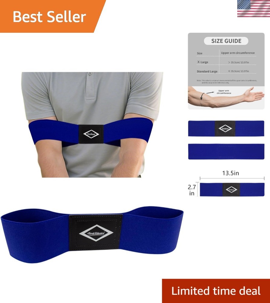 Beginner Golf Swing Training Arm Band - Standard Large for Optimal Alignment