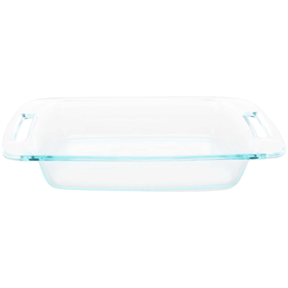 Pyrex C-232 2qt Easy Grab Clear Glass Rectangular Baking Dish