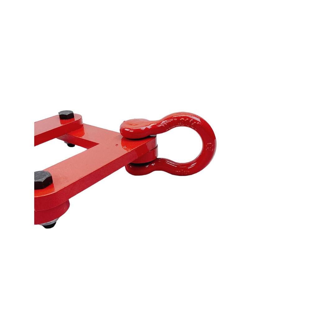Heavy Duty 2000 Lb Pallet Puller Clamp 5" Jaw Opening Pallet Scissor Hook Puller