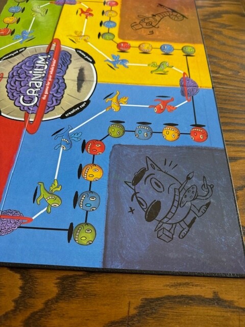 1998 Cranium Original Game Board