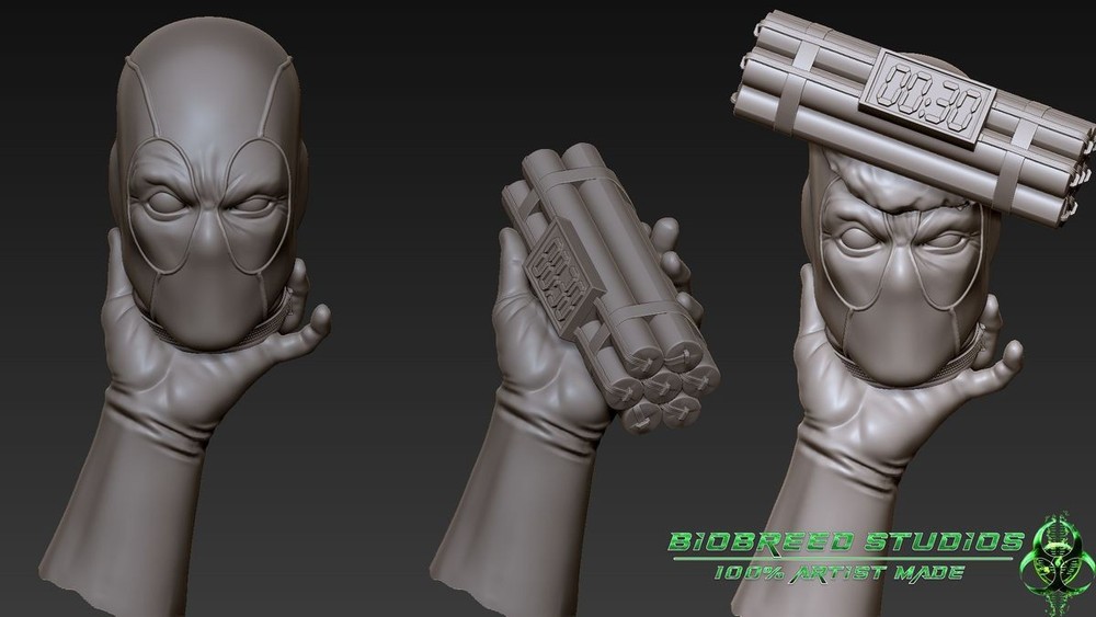 Madcap Resin Sculpture Statue Model Kit DC size Unpainted/Unassembled