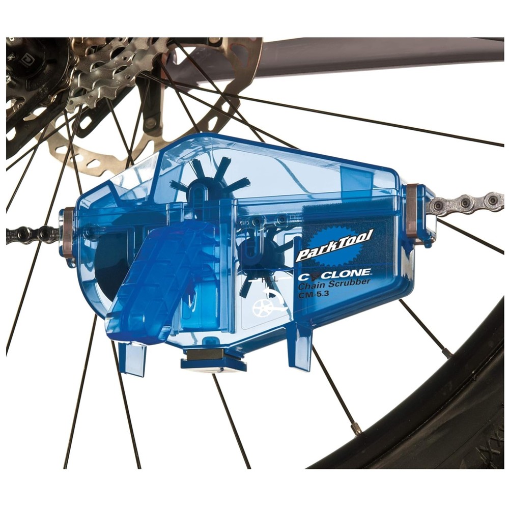 Efficient Cyclone Chain Scrubber - Sponge Included