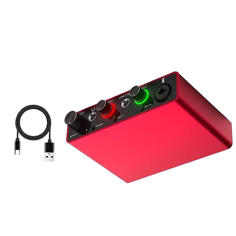 Best Seller Gen USB Audio Interface with USB-C&Phantom Power (3rd Generation)
