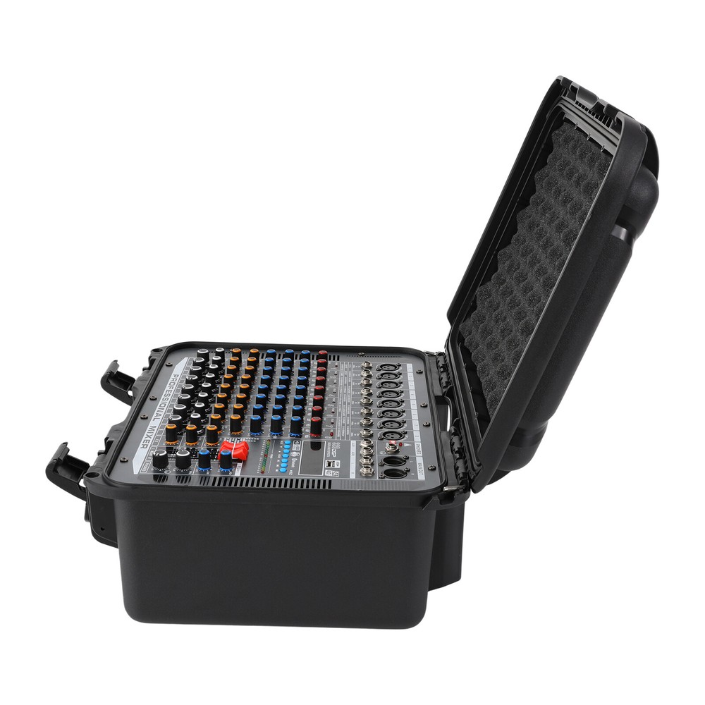 8-Channel Professional Bluetooth Live Studio Audio Mixer USB Mixing Console