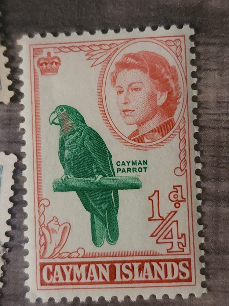 Cayman Islands Foreign 1/4d Stamp Used - #A304
