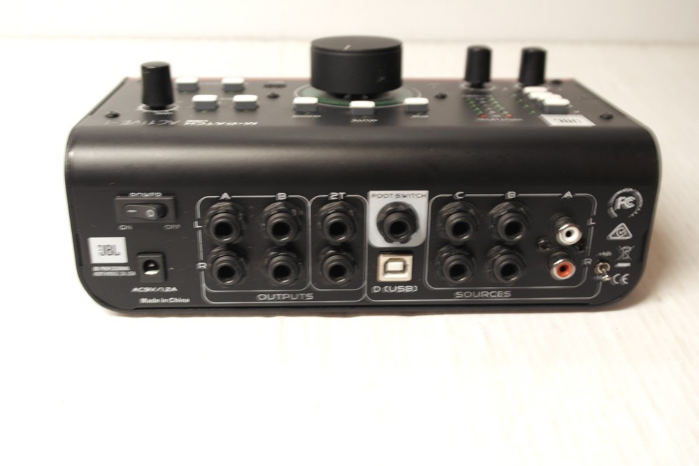 JBL Professional Active-1 Precision Monitor Control, Studio Talkback Read Disc.