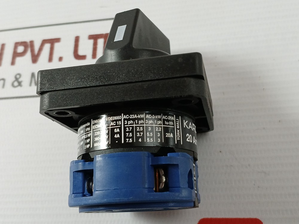 KRAUS & NAIMER CA 10 Motor Control Rotary Switch