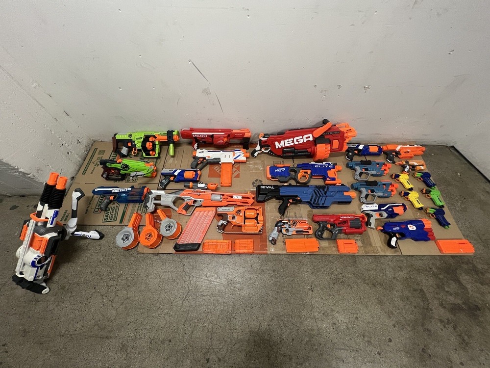 Huge Lot of Nerf Guns