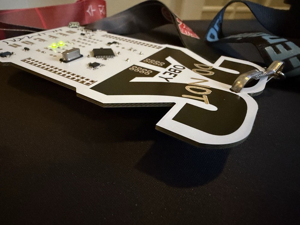 Defcon 22 (2014) Badge, Lanyard and complete conference program
