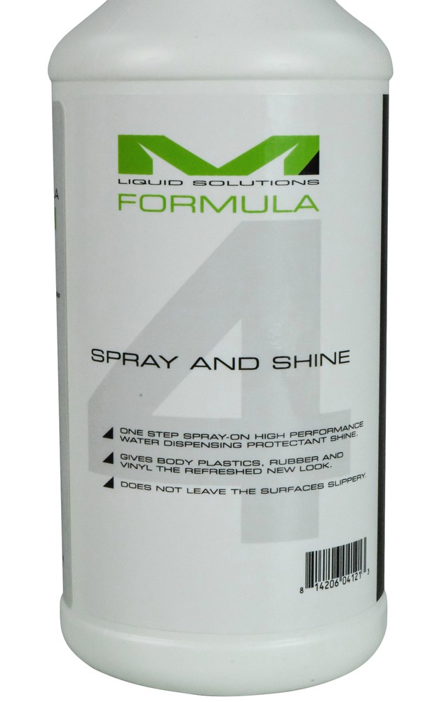 Matrix Liquid Solutions Formula 4 Biodegradable Spray&Shine Detailer 32oz 9 Pack