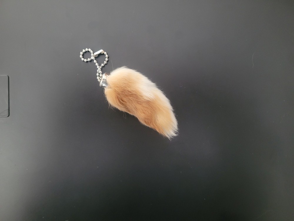 Lucky Rabbit Foot Keychain