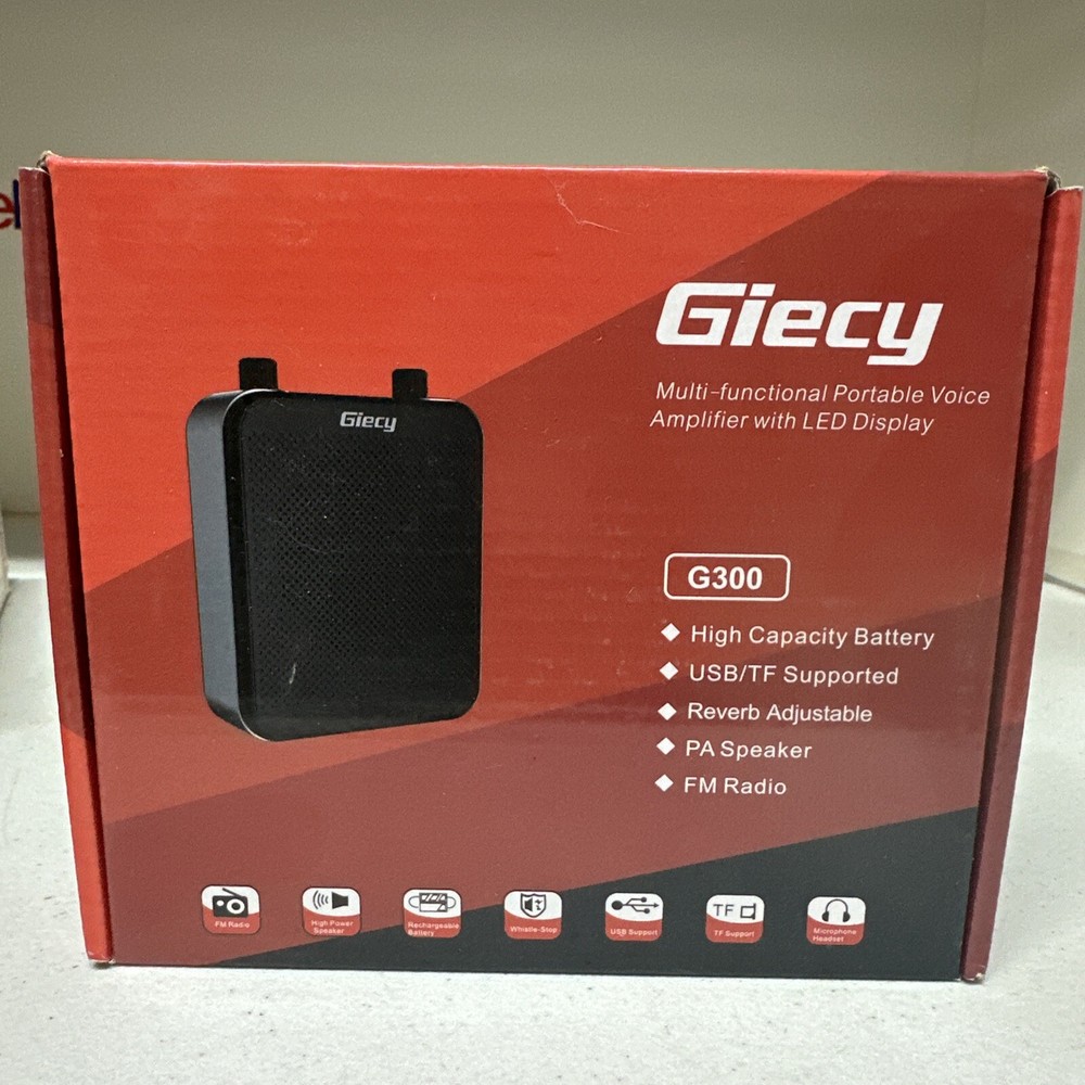 Giecy S300 Multi-Functional Portable Voice Amplifier