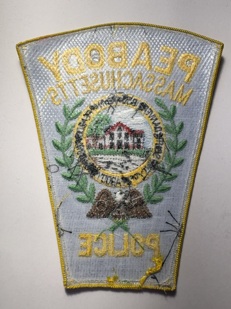 Peabody Massachusetts Police Patch