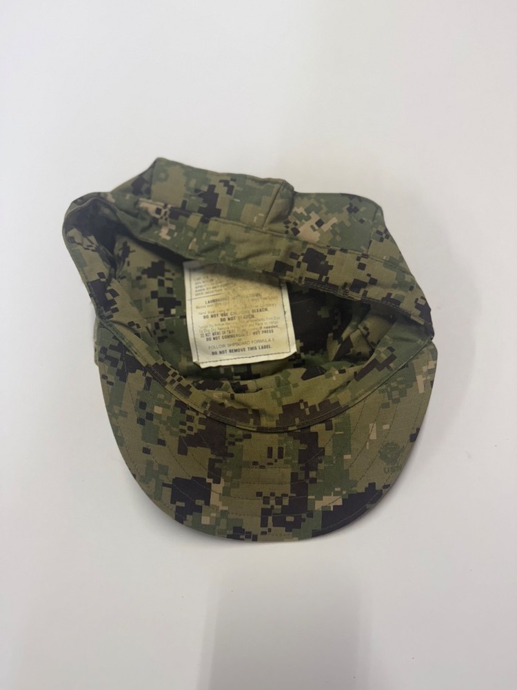 US Navy Working Type III Cap Hat Size 7 7/8 AOR2