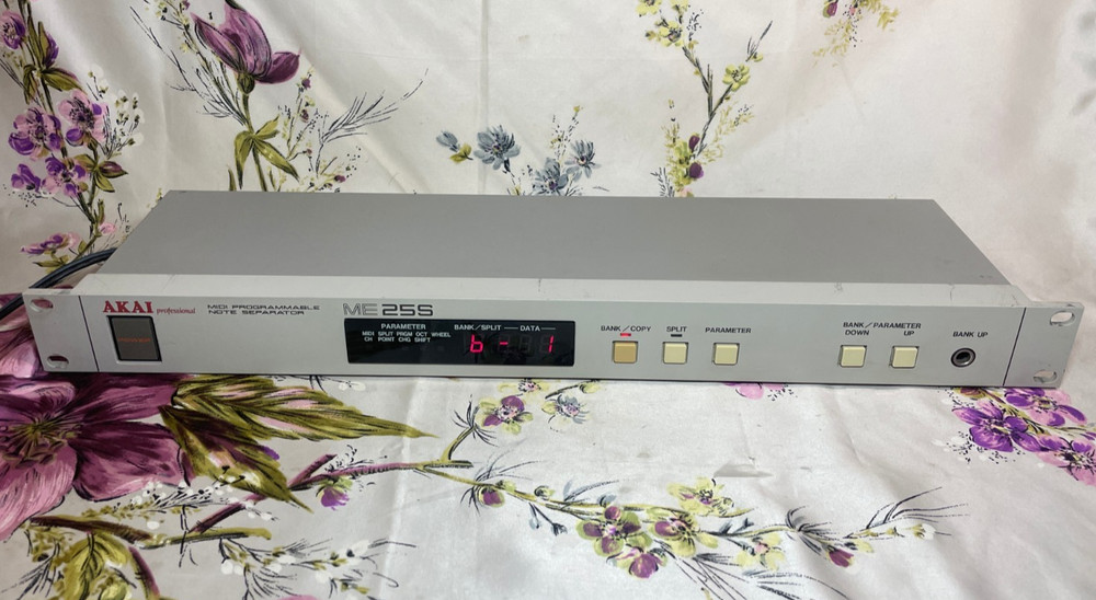 Working Akai ME25S Midi Programmable Note Separator Synthesizer Module Equipment
