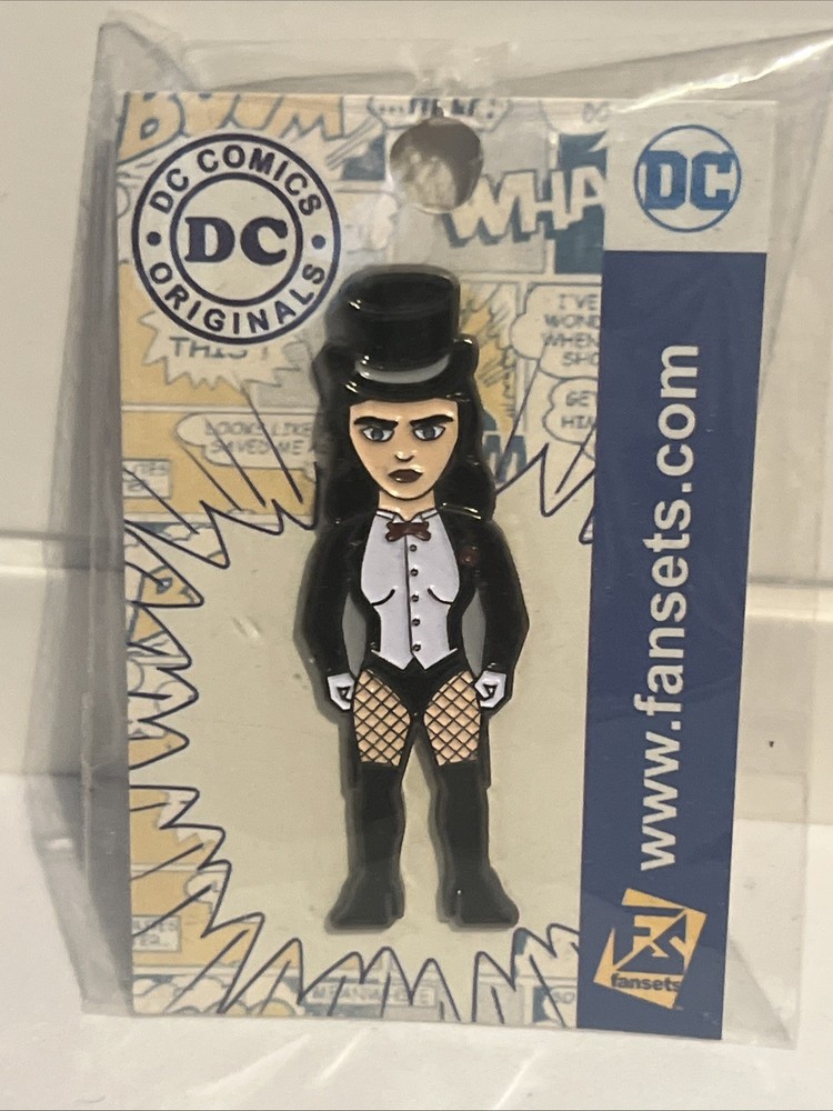 DC Comics Classic ZATANNA Licensed FanSets Pin MicroJustice