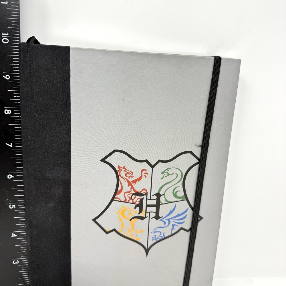 Universal Studios Harry Potter Hogwarts Alumni Journal Notebook Gray Crest