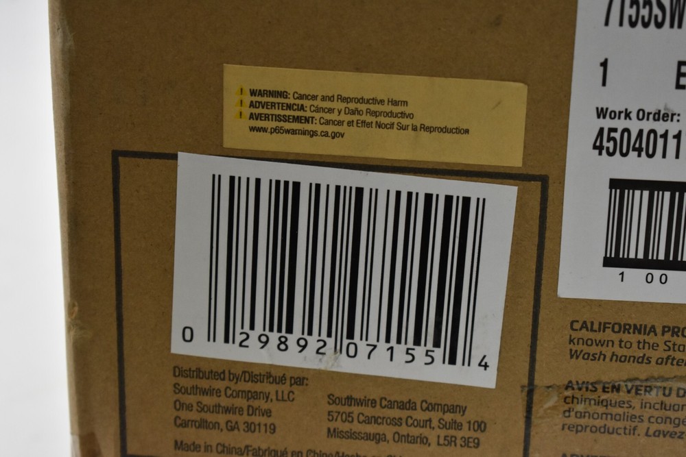 Southwire Temporary String Light w Guard Plastic Yellow Molded 10 Piece Set