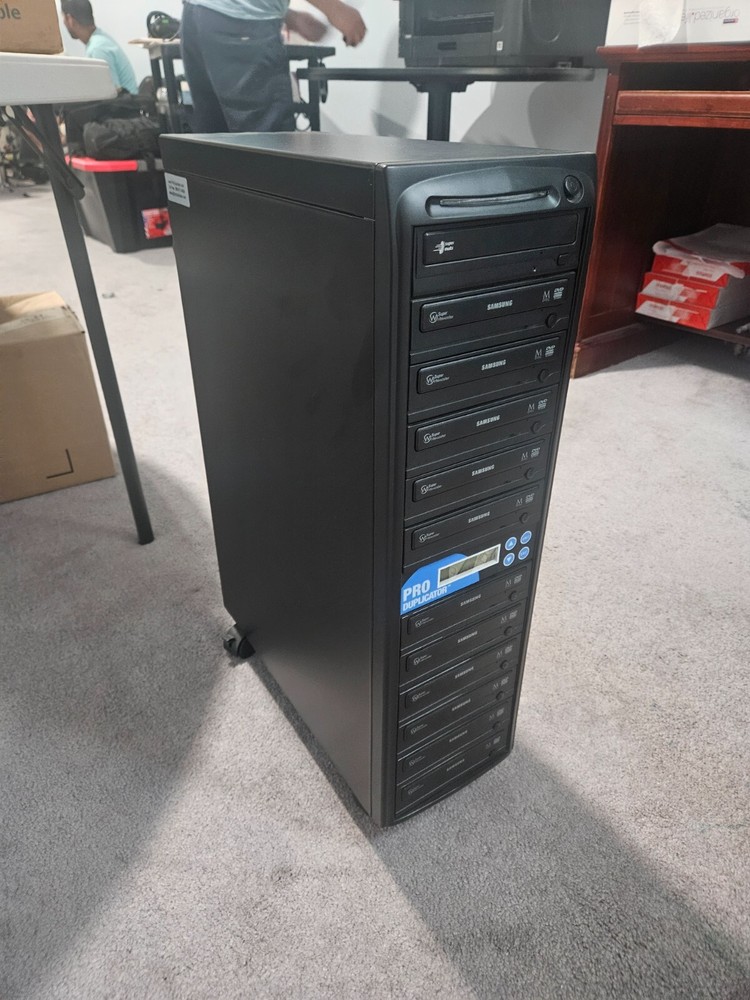 Produplicator 1 to 11 CD DVD Duplicator - ESDVDS24X11