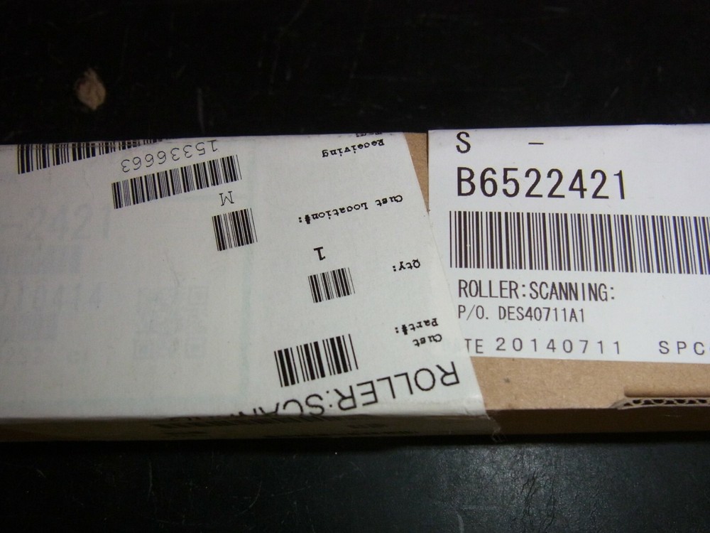 New Ricoh Roller:Scanning:Exit:Drive B652-2421 B6522421