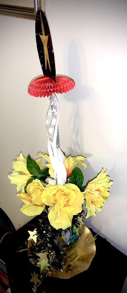 Handmade Centerpieces With A Musical Theme