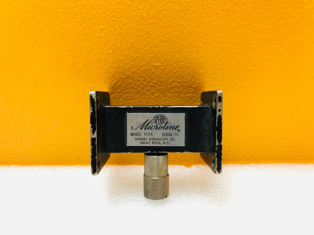Sperry Microline 152A WR90 Waveguide 8.2 -12.4GHz Continuous Variable Attenuator