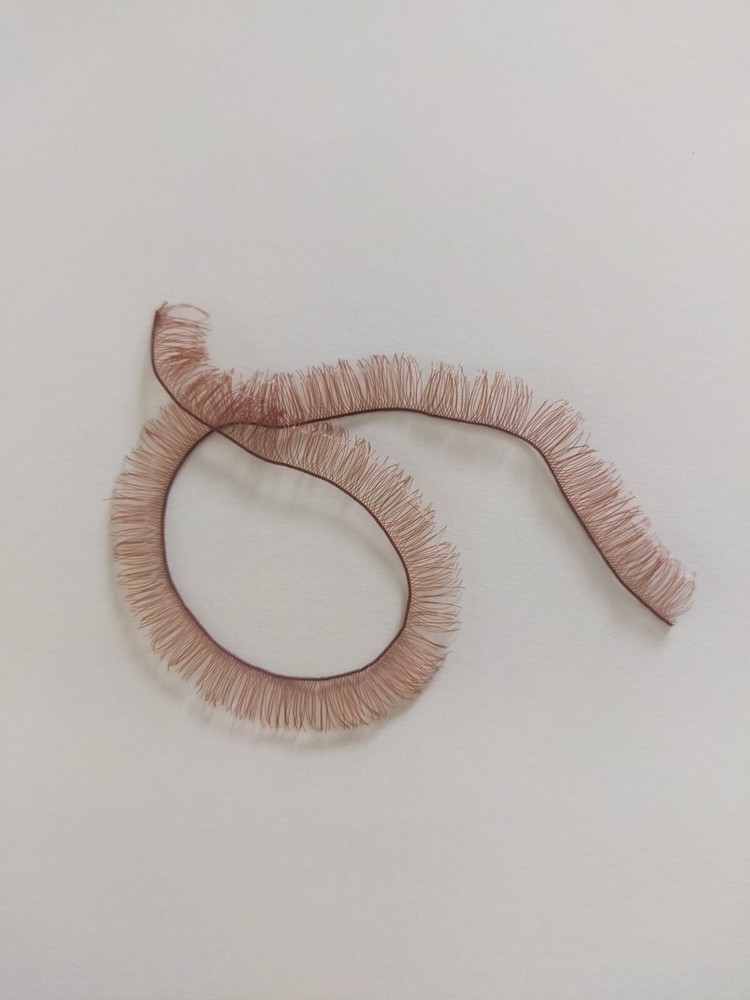 8" COPPER COLOURED EYELASH STRIP LASH 0.8mm Code CH0822