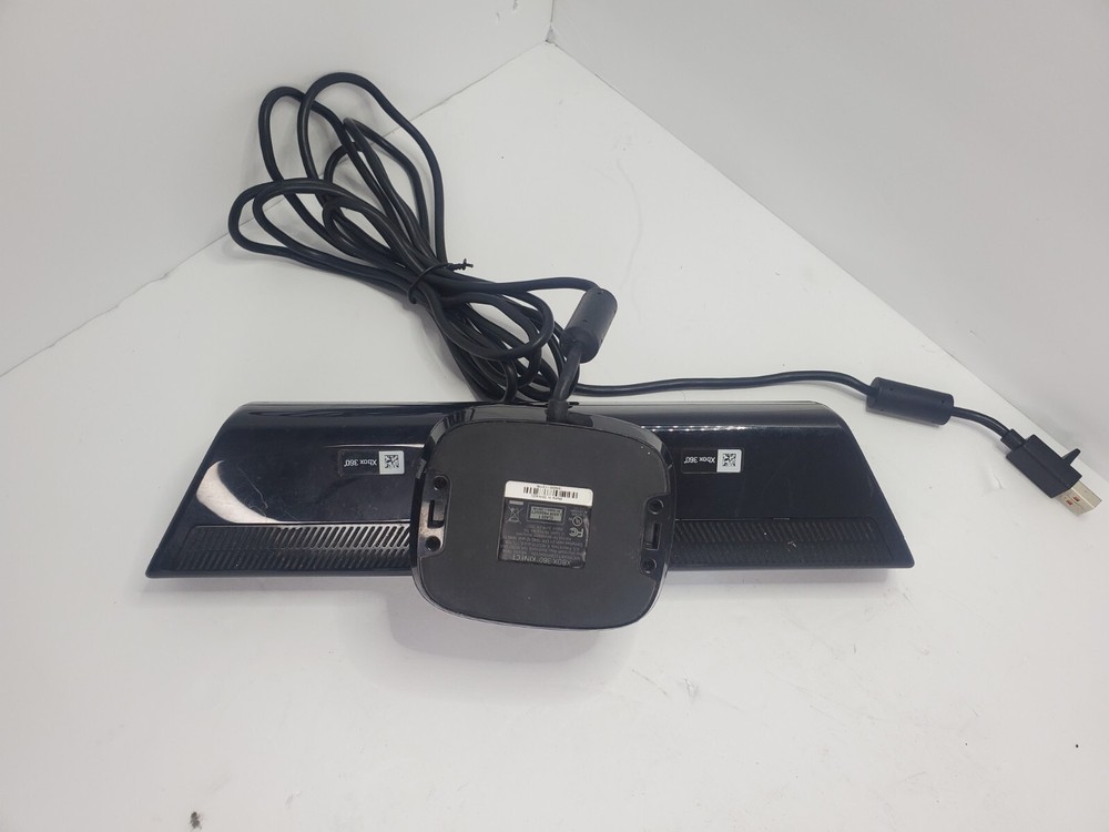 Official Microsoft Xbox 360 Kinect Sensor Bar Black Model 1414