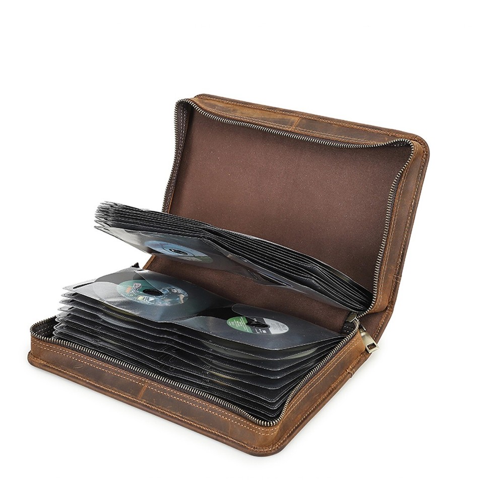 80 Discs Portable CD DVD Organizer Storage