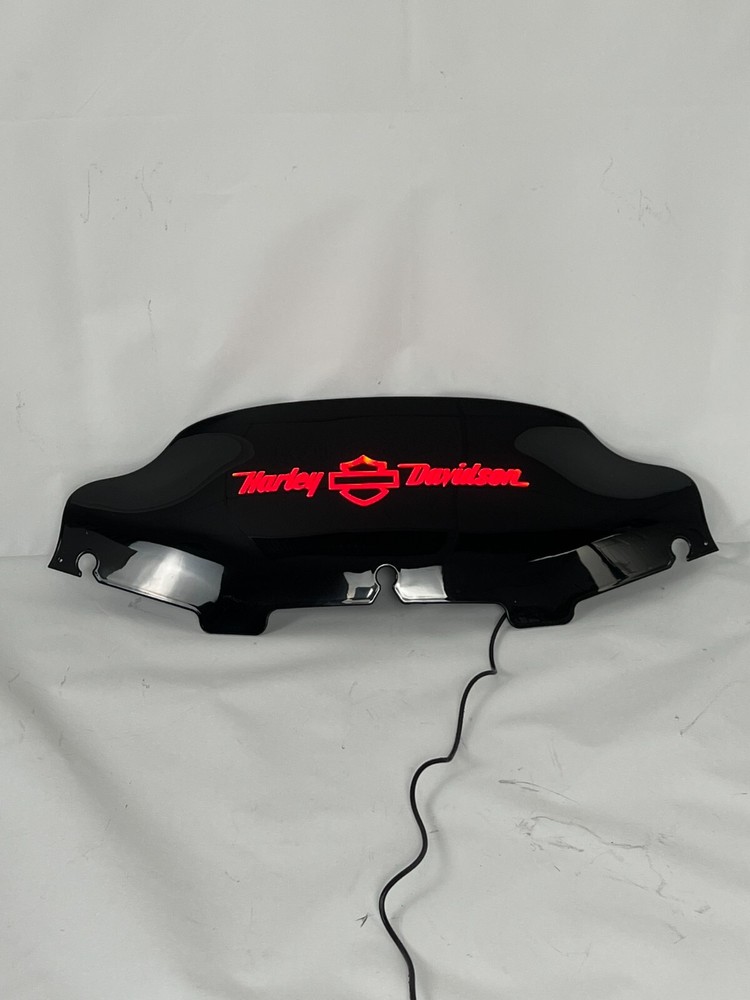 1996-2013 Harley Davidson LED Street Glide Light Up Windscreen Visor Shield FLHX