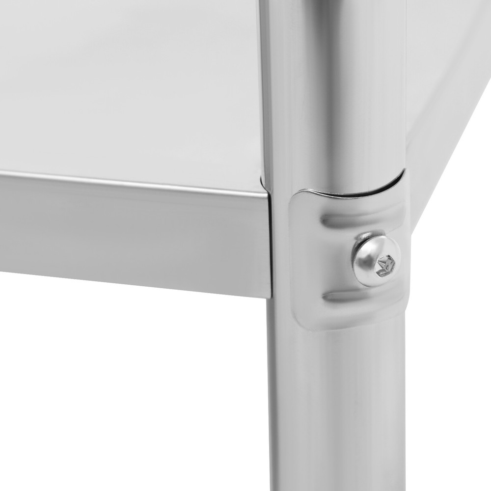 Oak Wood Top Work Table Workbench Work Table with Undershelf 500kg Load Capacity