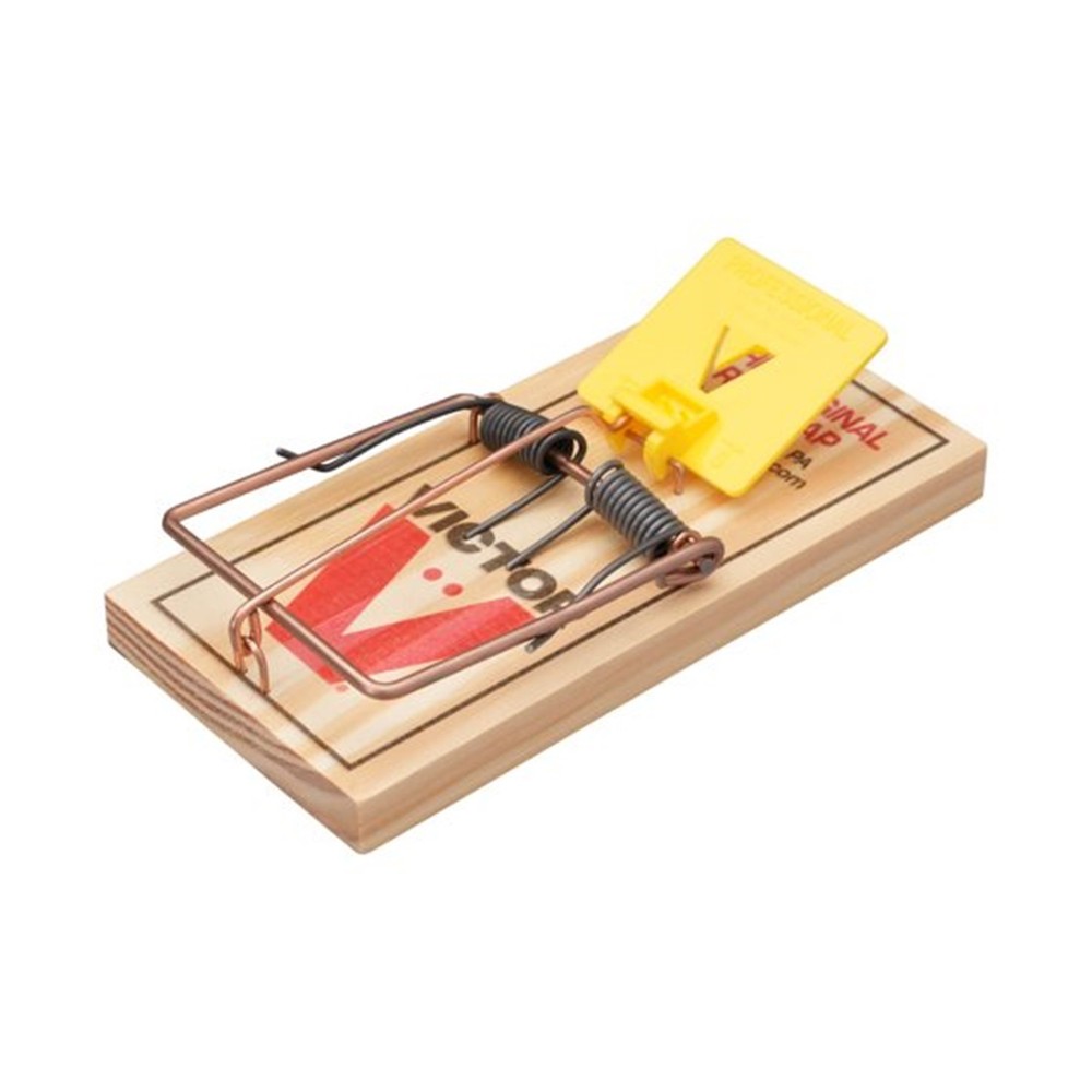 Victor Wooden Extended Trigger Rat Trap - 3 Unit