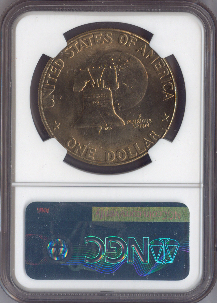 1976-D Eisenhower Dollar NGC MS65 MAC Quality