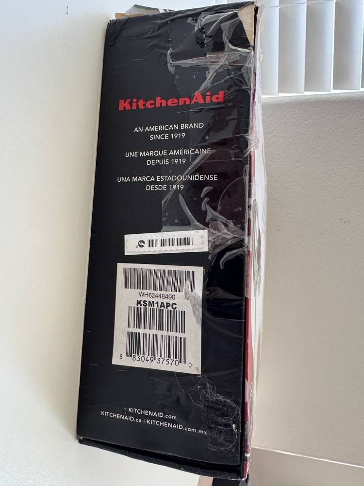 KitchenAid KSM1APC Spiralizer Attachment Peel Core Slice Complete Used Box