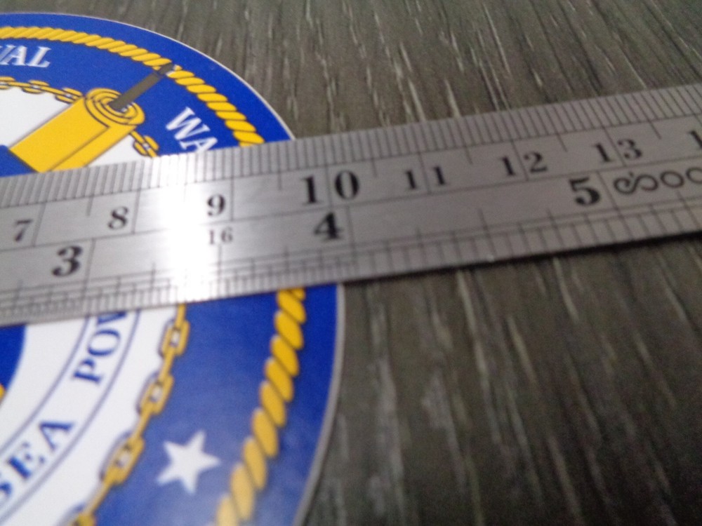 US NAVY STICKER / DECAL SPACE AND NAVAL WAREWARE SYSTEMS COMMAND