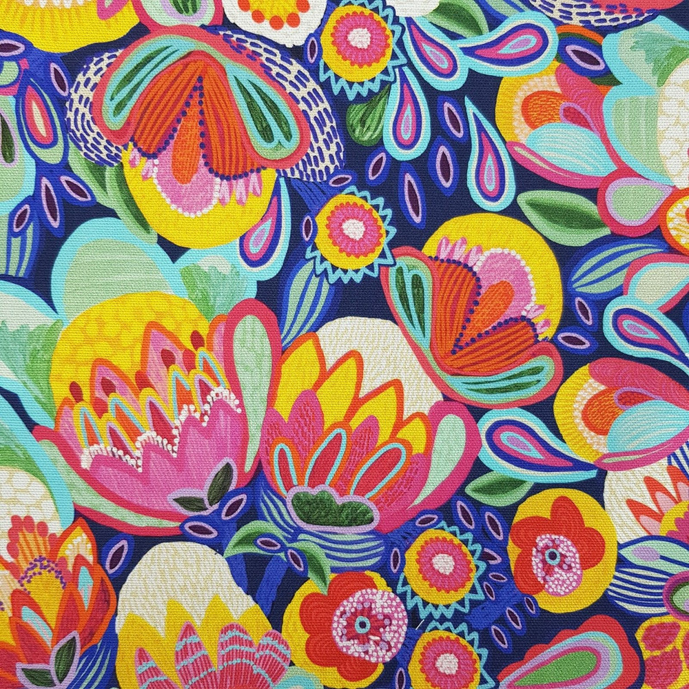 Peg Bag Handmade Bright Floral Multi-Colour Lined Laundry Clothes Peg Holder