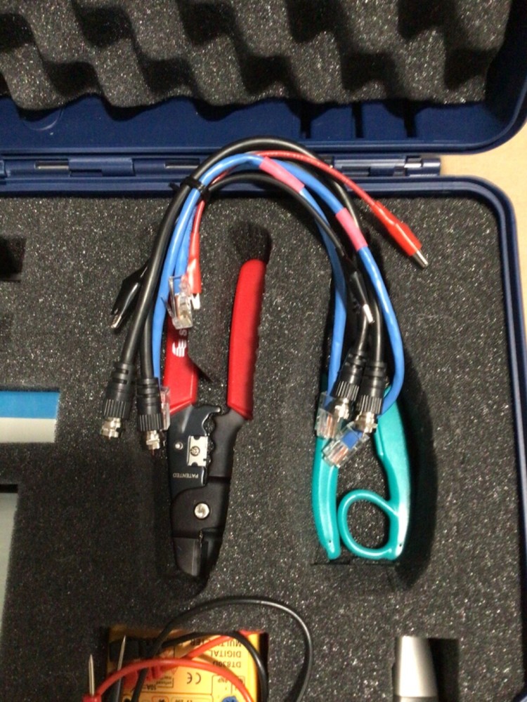 C-Tech Training Tester Case system kit home audio ?? copper cable ??