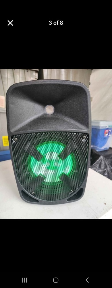 Ion Audio Pro Glow 8 Compact High-Power PA System with Lights