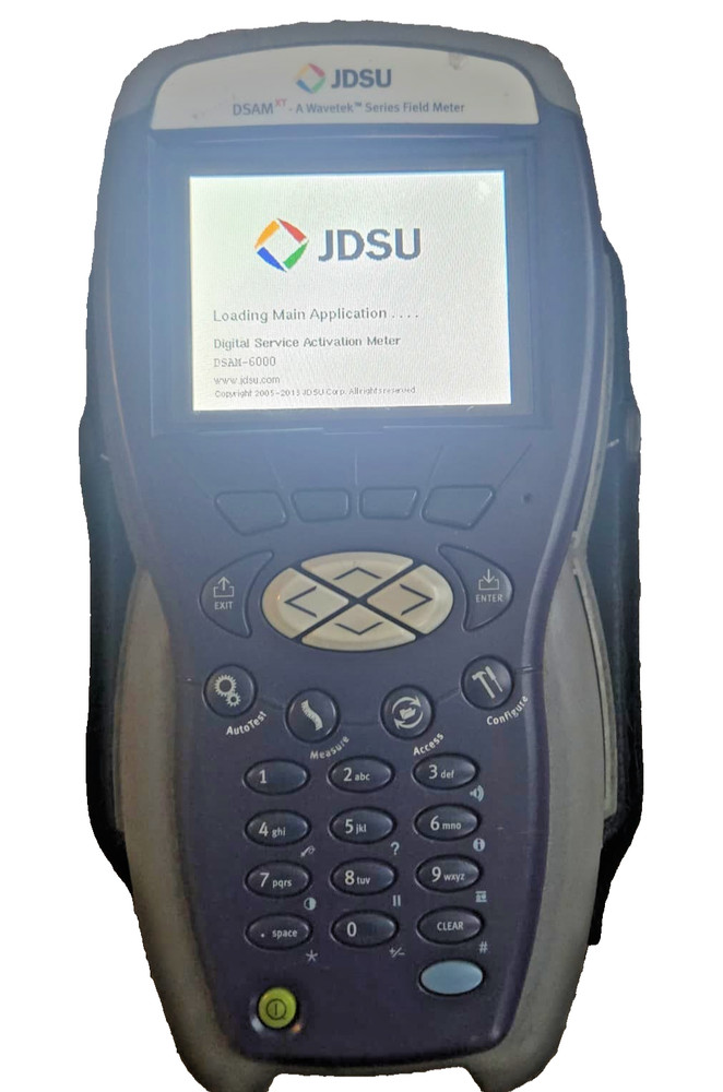 JDSU DSAM-6000 XT Digital Service Activation Meter | Powers On | READ
