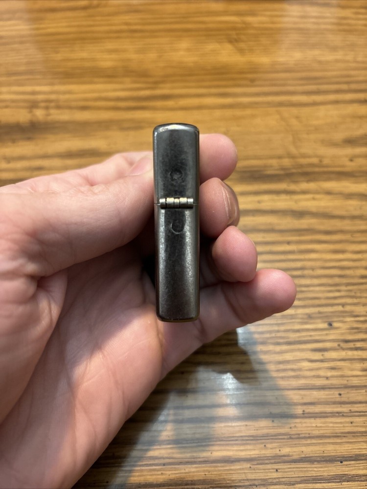 Zippo Black Horizontal Stripe Cigarette Lighter K 05 2005