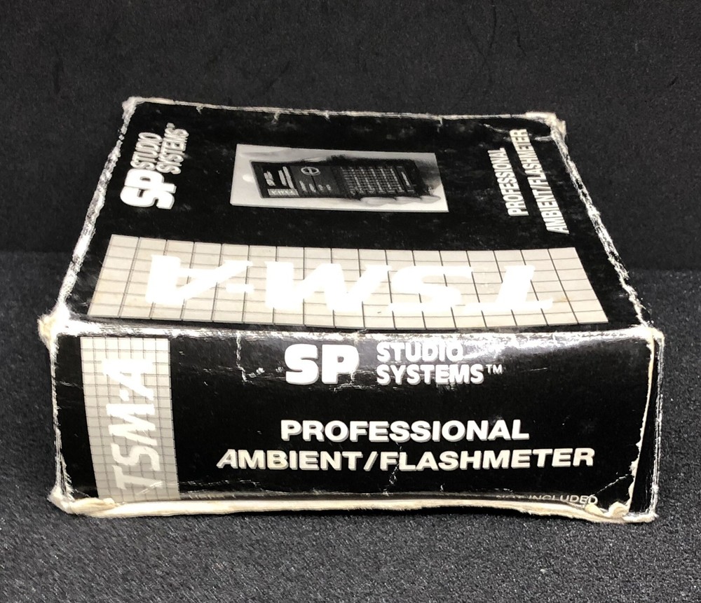 Vintage Camera Flash Meter TSM-A SP Studio Systems England Ambient Flashmeter
