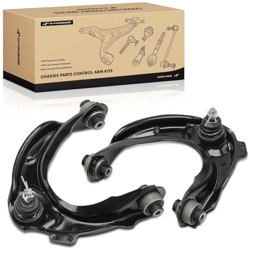 2 x Front Upper Control Arm, with Ball Joint & Bushing, Compatible with Acura
