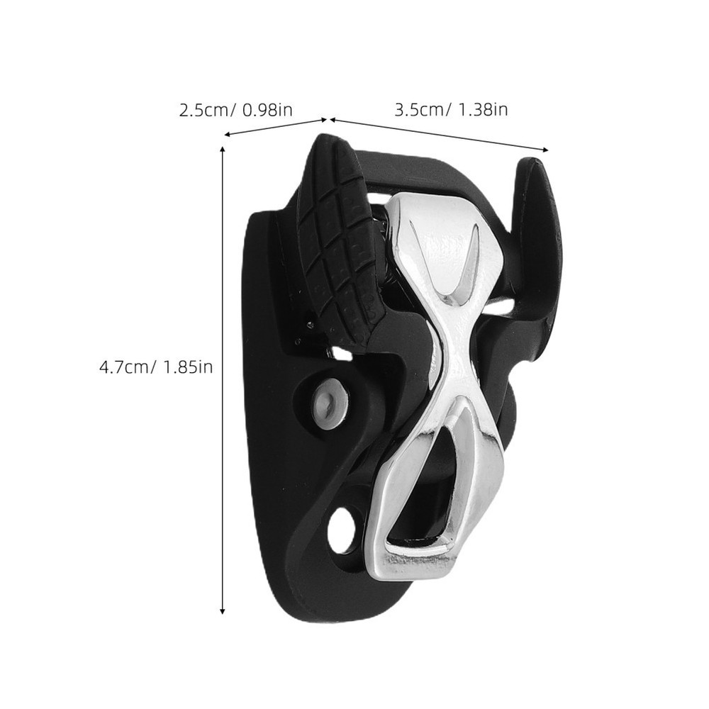 4 Pcs Skate Boot Replacement Inline Quick Buckle Heavy Duty Shoe
