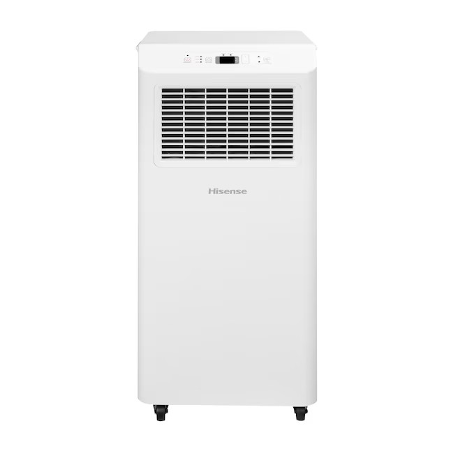 Hisense 5000 BTU DOE 24h-Timer Vented Portable Air Conditioner Cools 150-Sq Ft