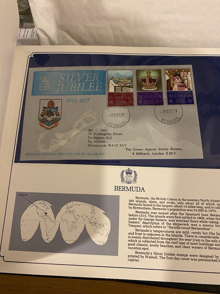 1977 Silver Jubilee Commonwealth FDC